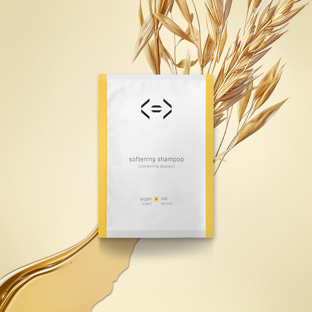 kit shampoing adoucissant + flacon shampoing rechargeable (au choix)