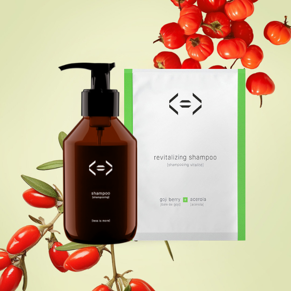 revitalizing shampoo with goji berry + acerola