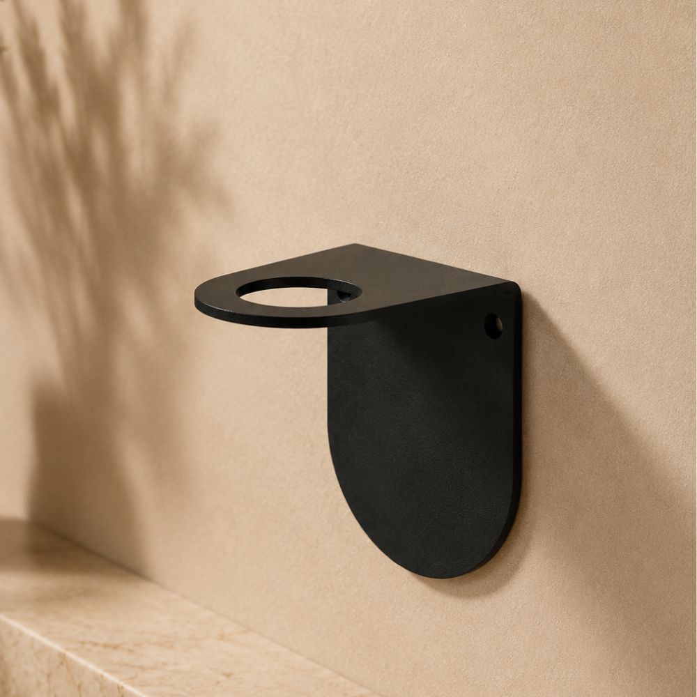 Single wall-mounted bottle holder