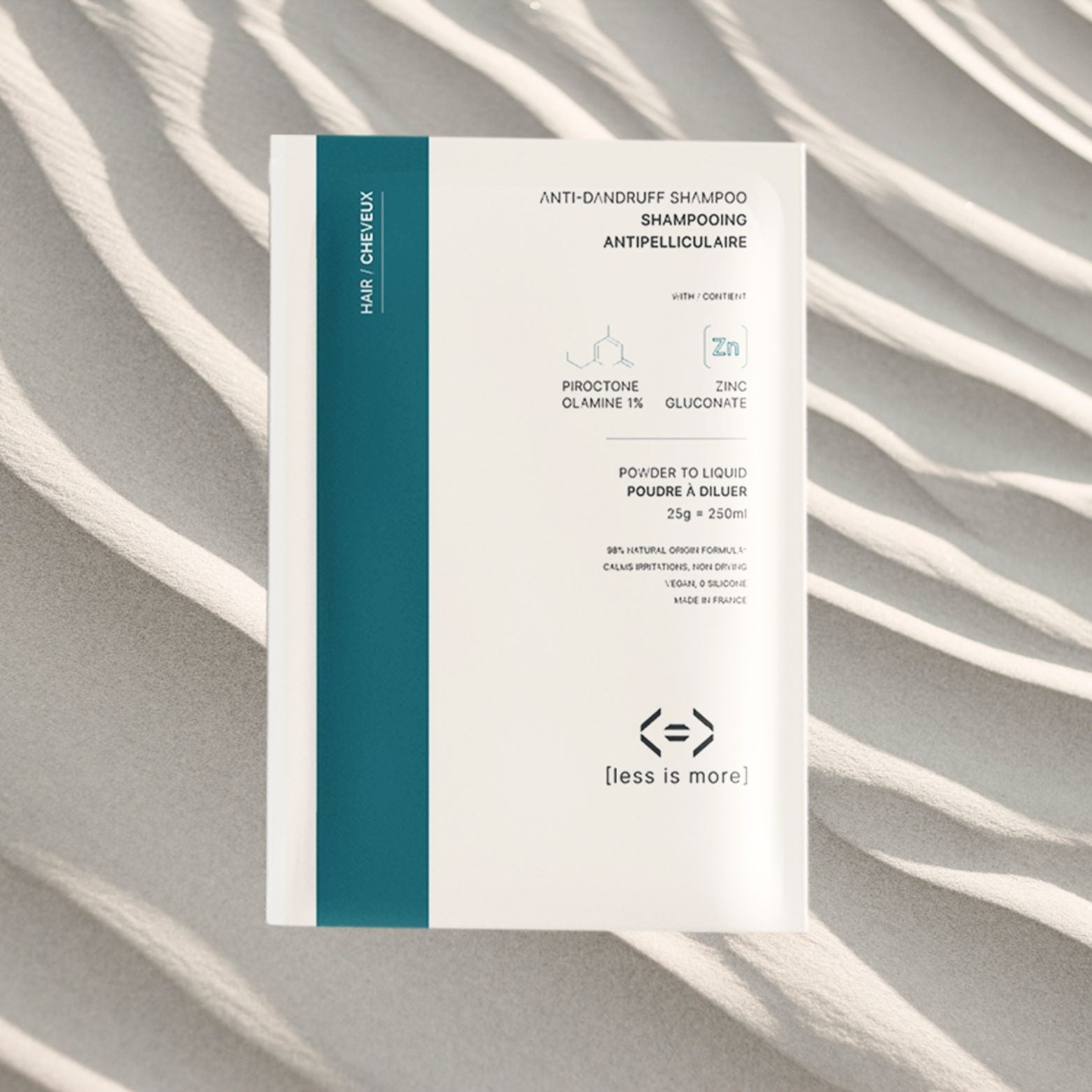 shampooing antipelliculaire [piroctone olamine 1% + gluconate de zinc
