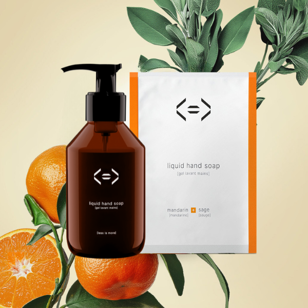 energizing shower gel mandarine + sage