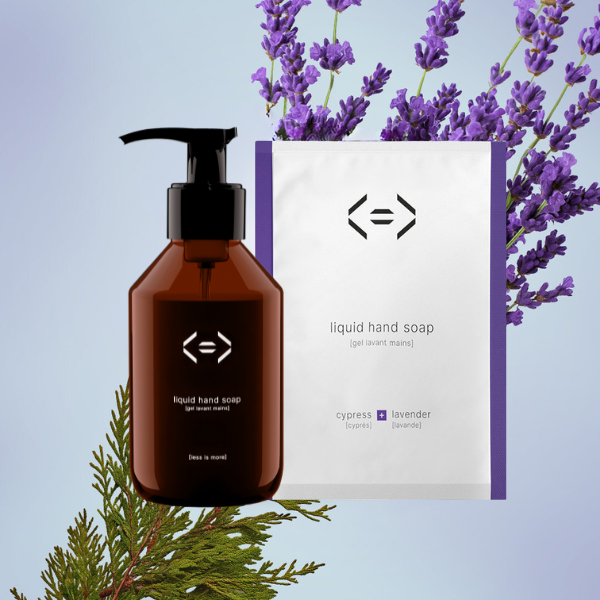 bottle + refill liquid hand soap