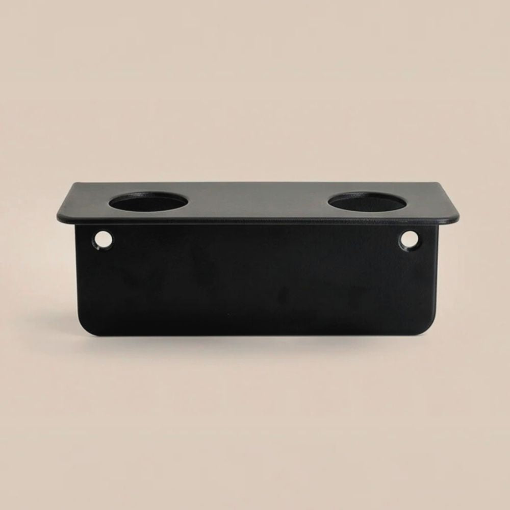 Double wall-mounted bottle holder