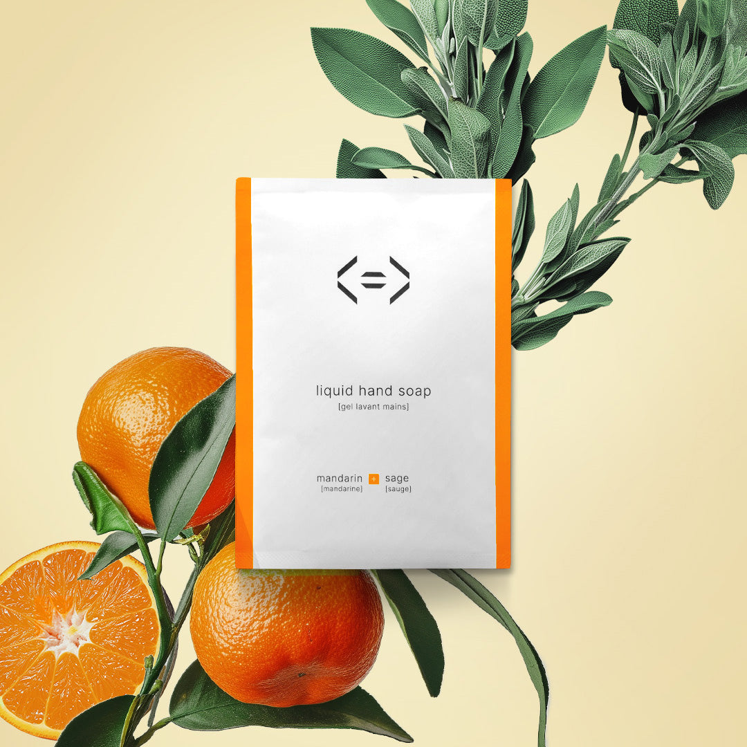 refill hand soap mandarine + sage