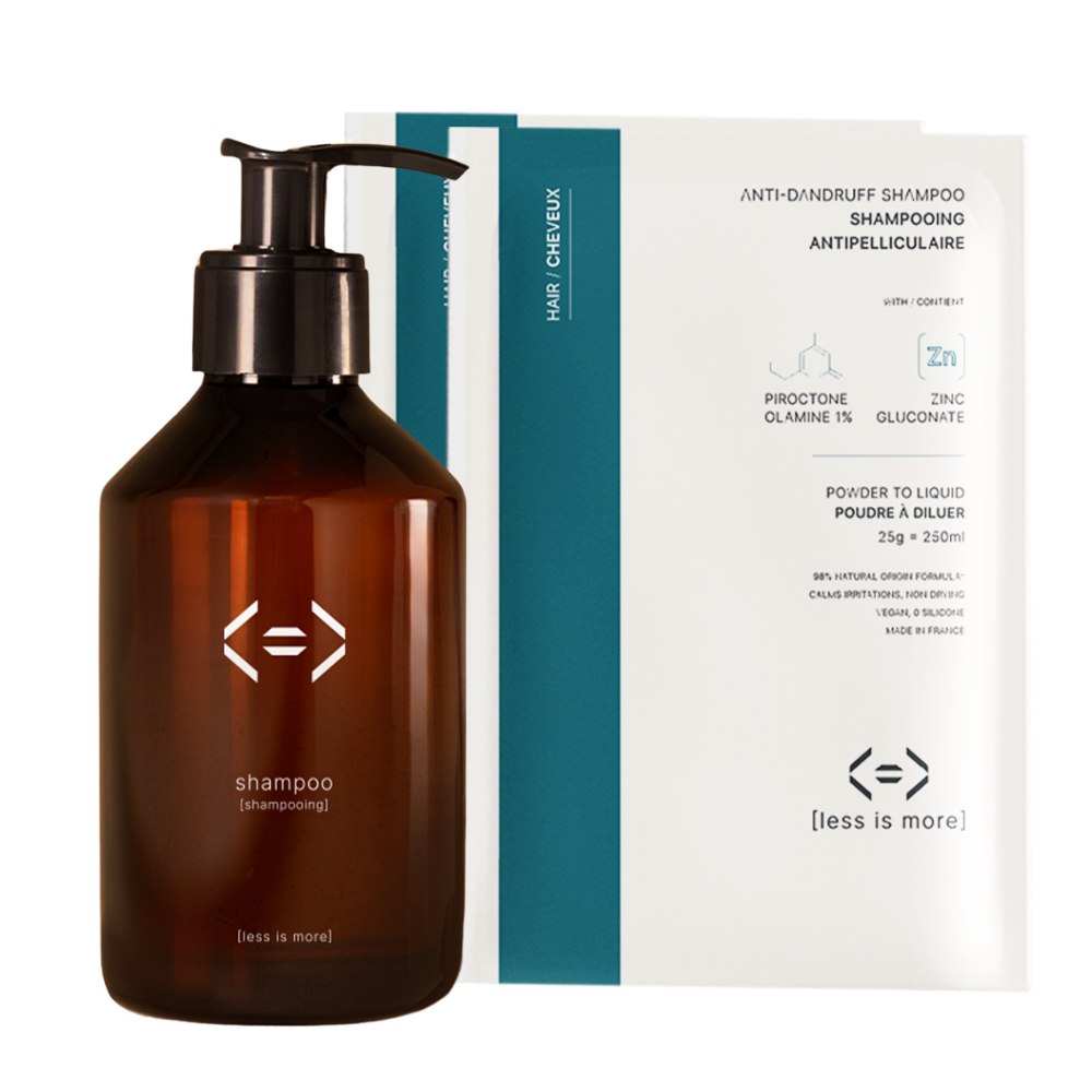 kit shampooing antipelliculaire (1 bouteille + 2 recharges)