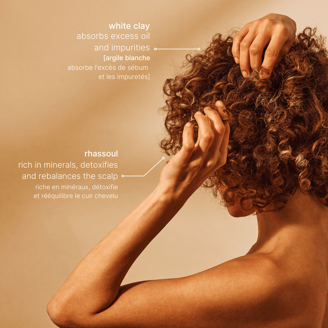 des cheveux purifiés et légers