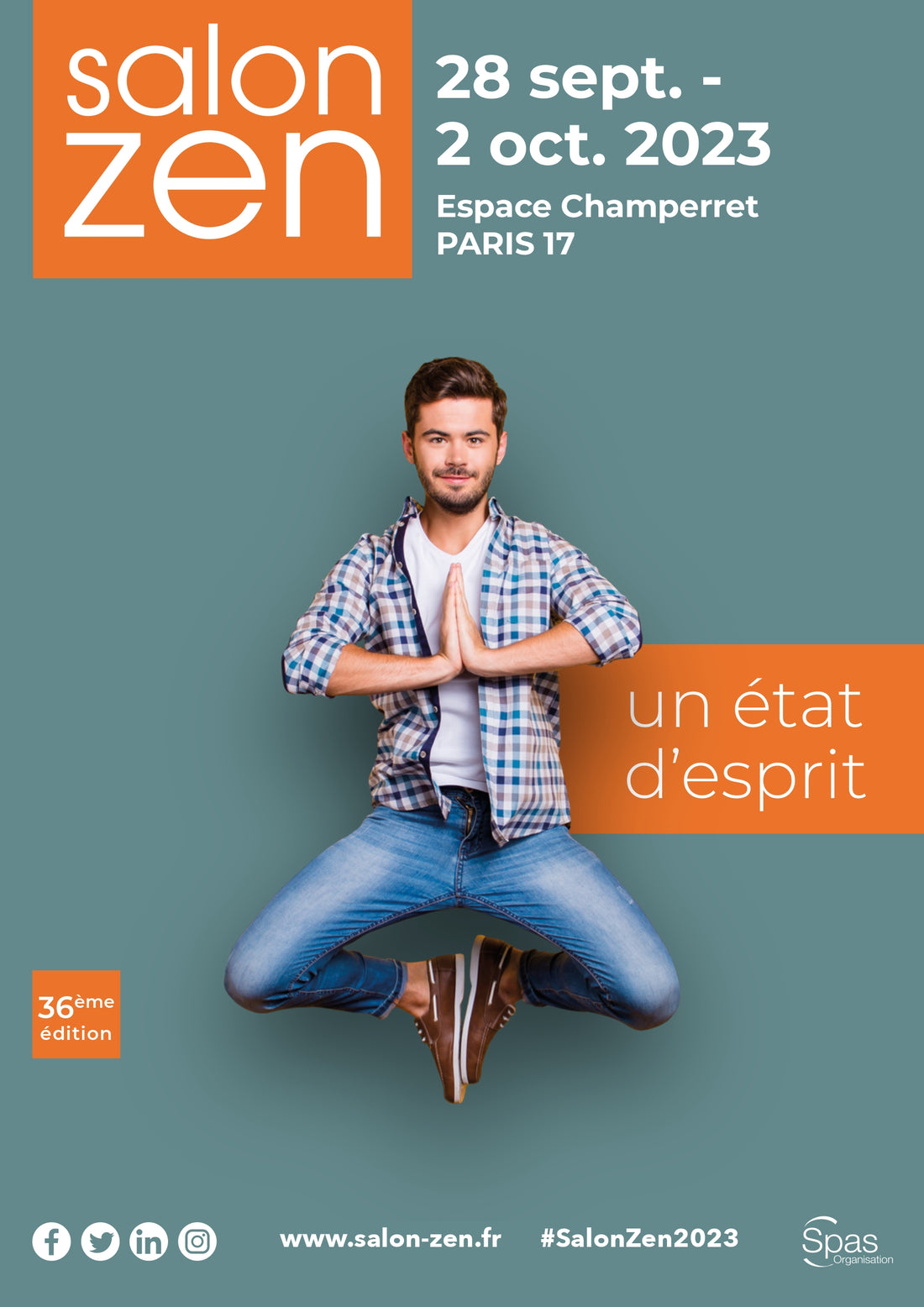 less is more vous attend au salon Zen : 5 jours de découverte, de sérénité et d'épanouissement personnel.