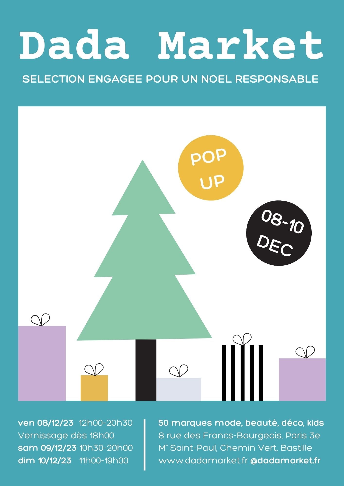 less is more at Dada Market: for a sustainable Christmas