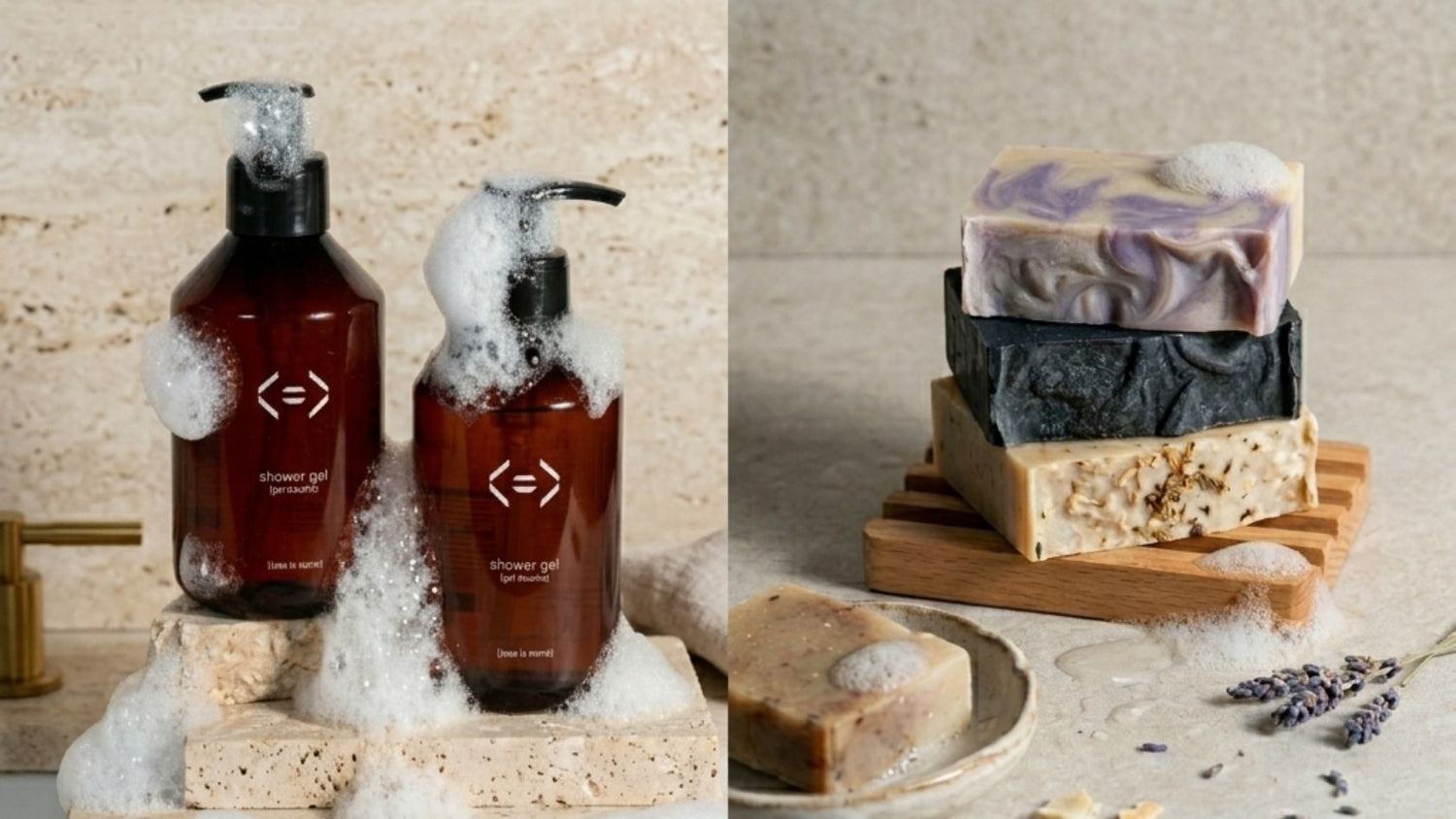 Soap vs Shower Gel: Differences and How to Choose