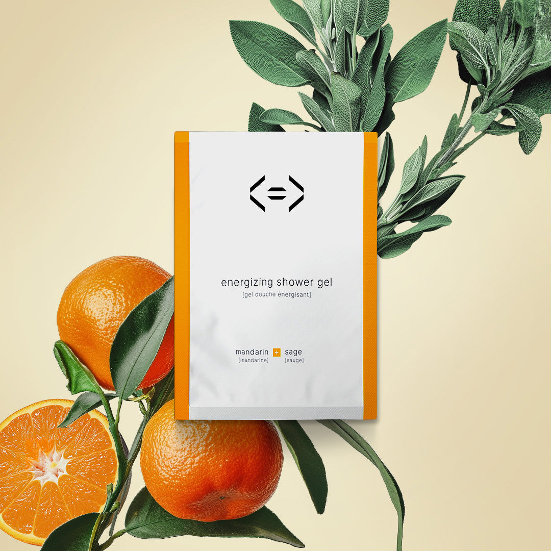 energizing shower gel [mandarin + sage]