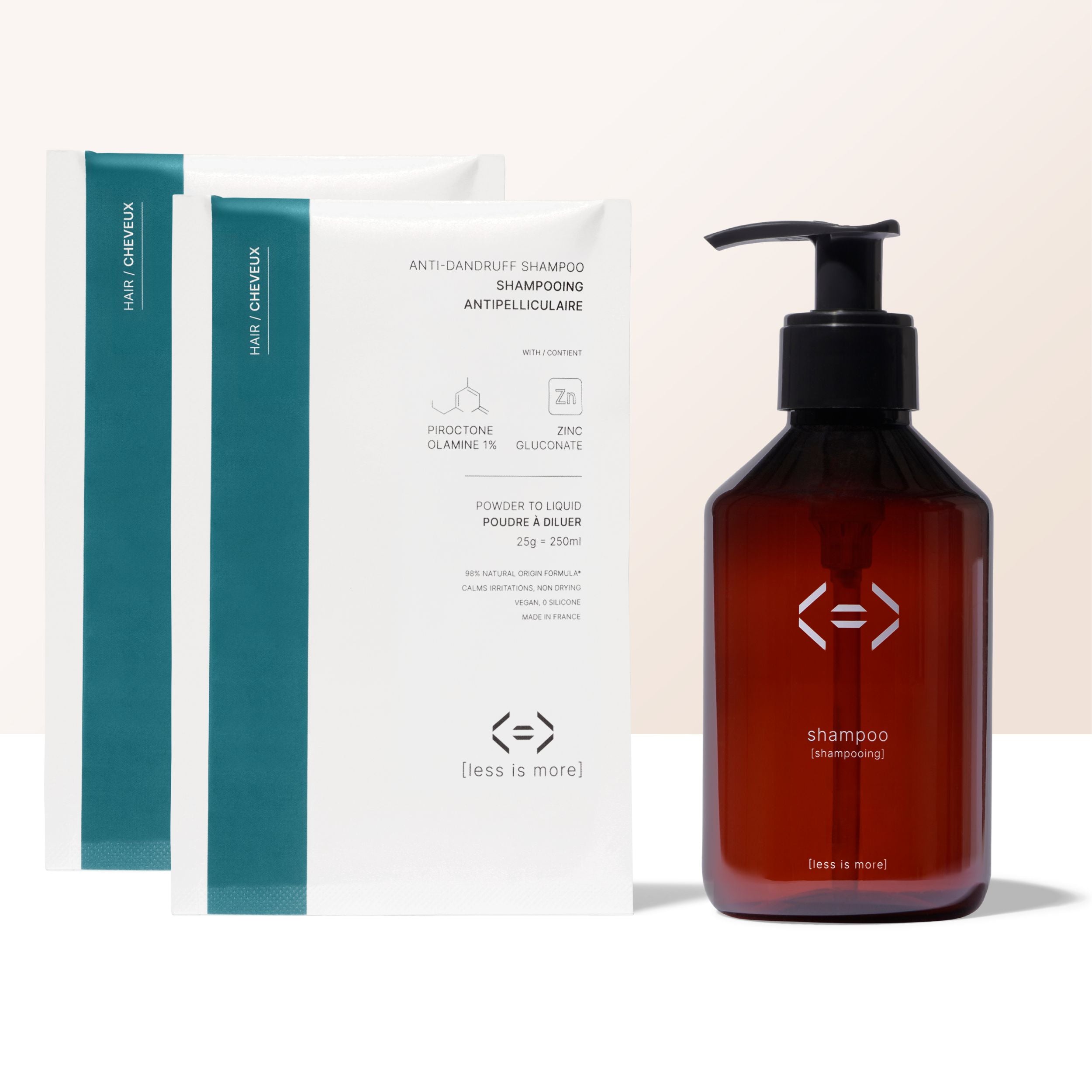 Anti-dandruff shampoo kit