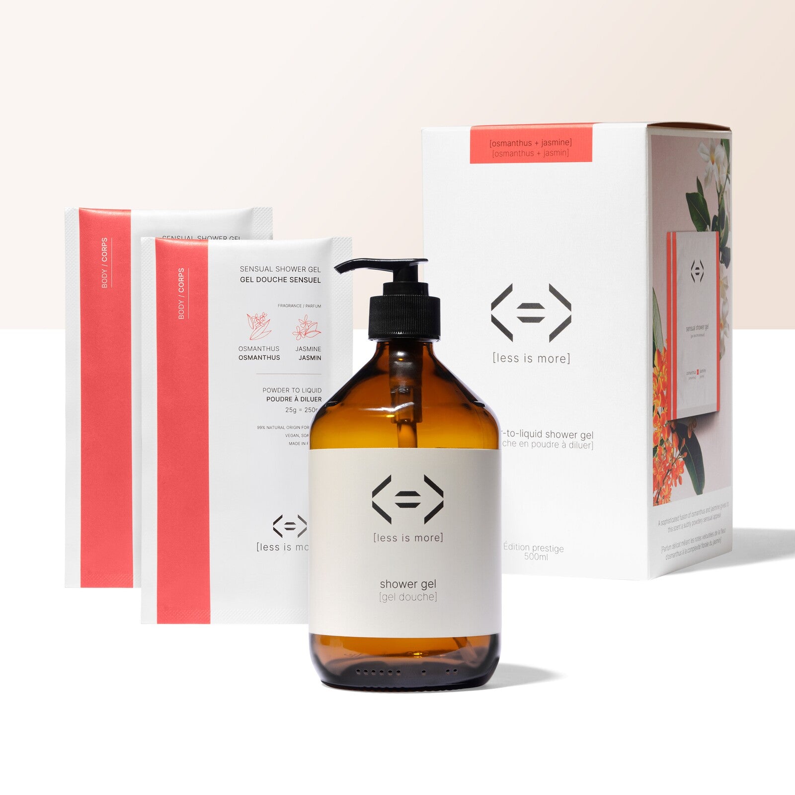 Prestige Set - sinnliches Duschgel 500 ml l [Osmanthus + Jasmin]