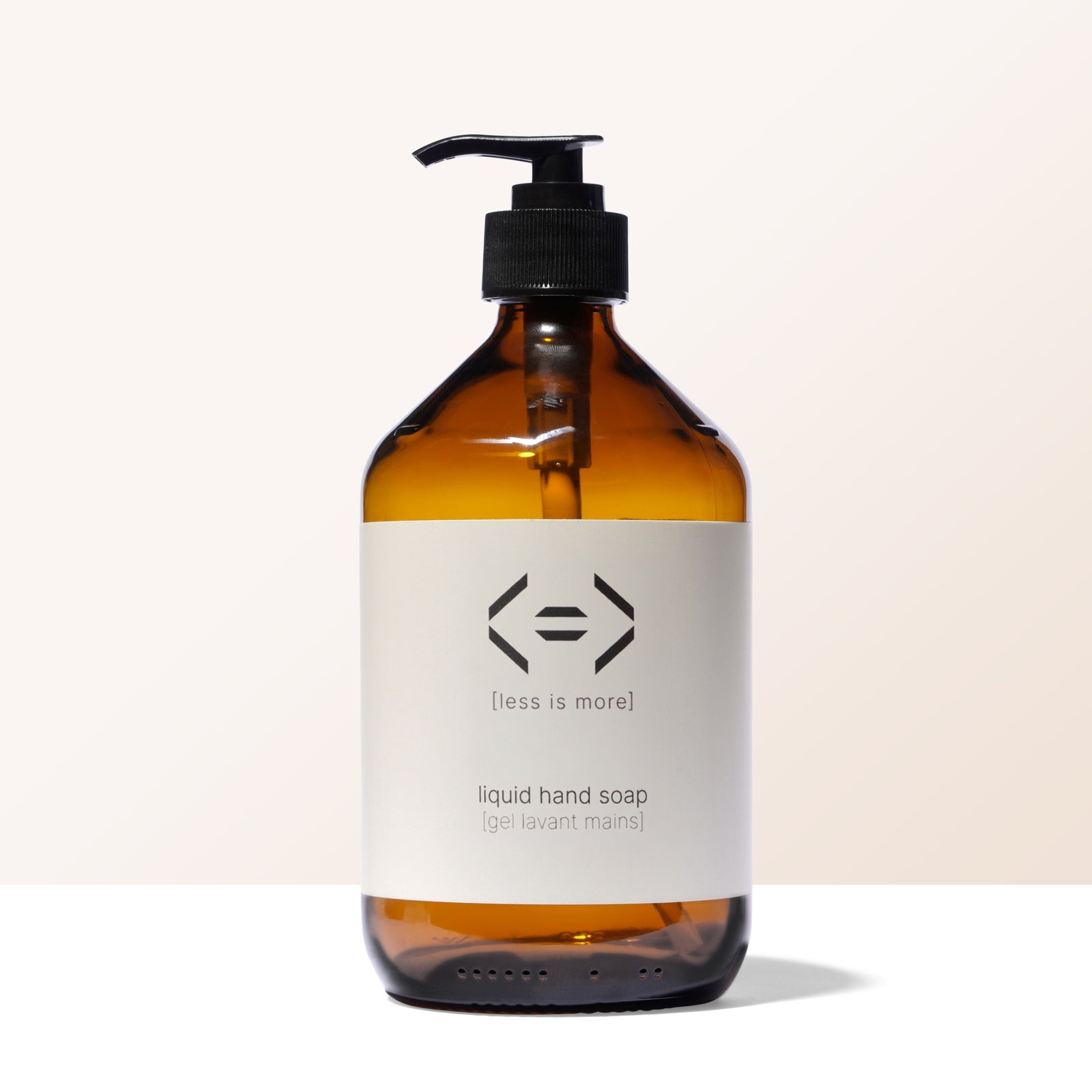 bouteille de verre 500 ml - gel lavant mains