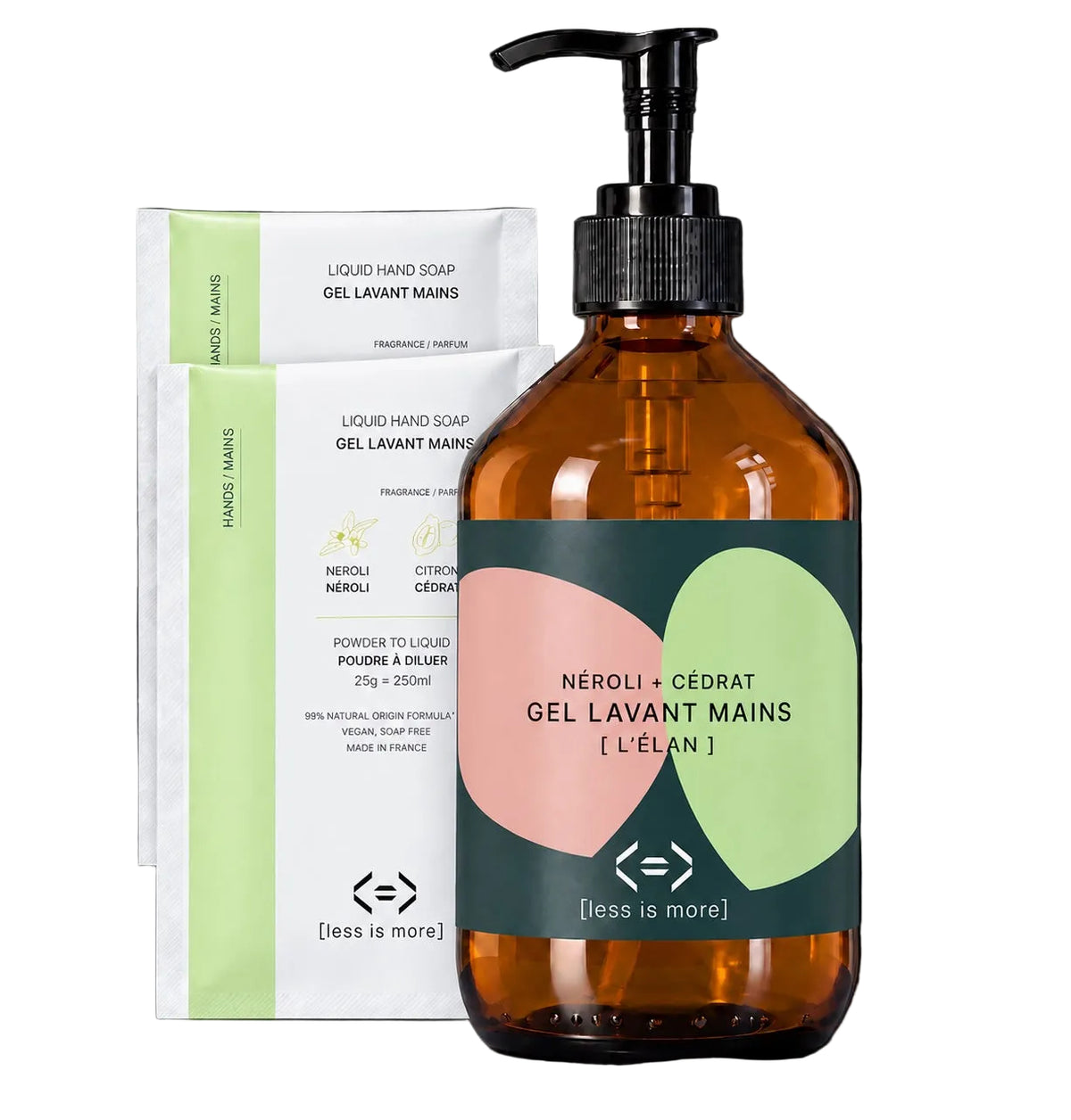 Chromessence Momentum Liquid Hand Soap Prestige Set 500 ml [neroli + citron]