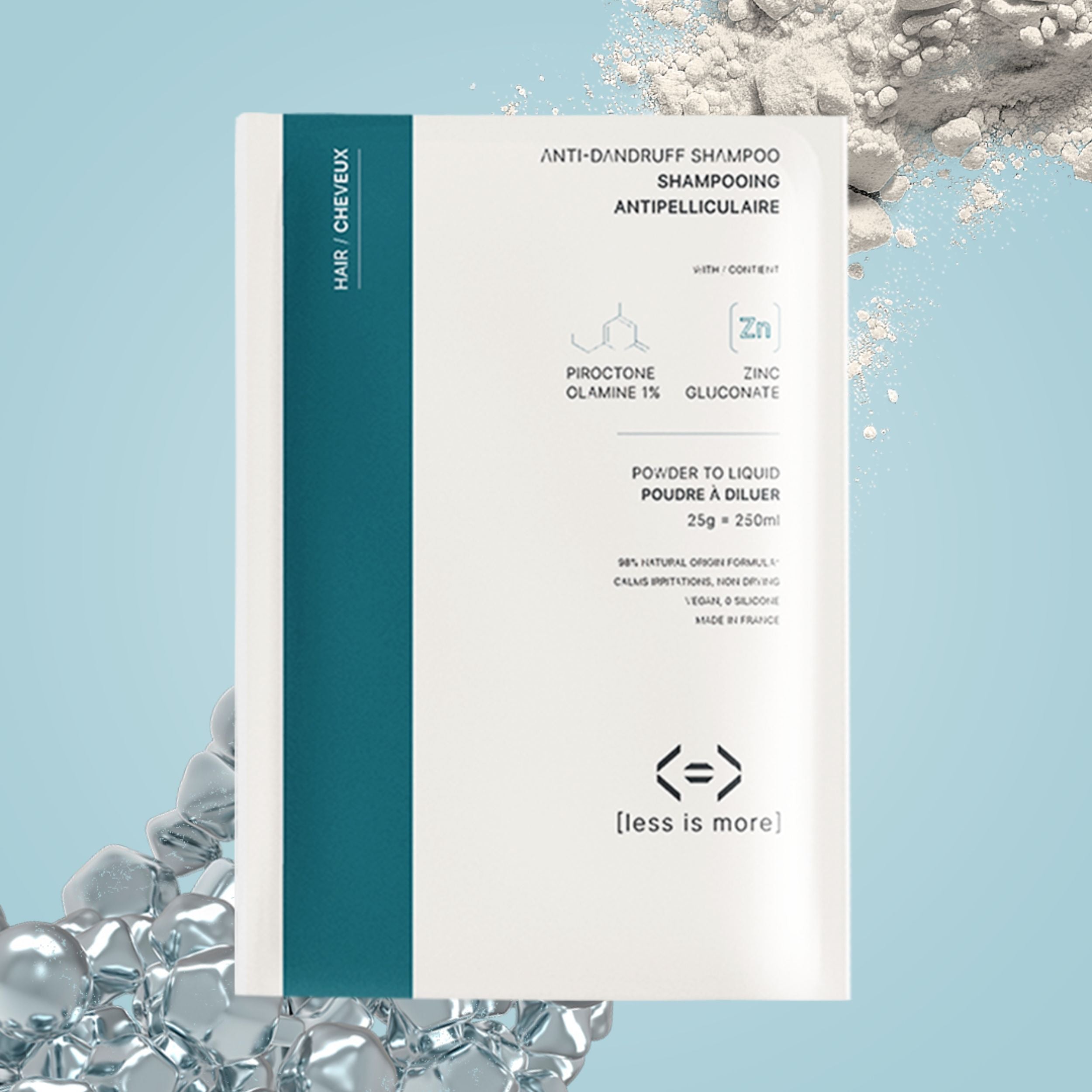 anti-dandruff shampoo [piroctone olamine 1% + zinc gluconate]