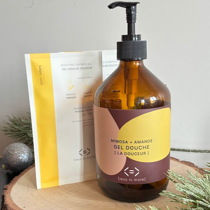 Chromessence Douceur gel douche coffret prestige 500 ml [mimosa + amande]