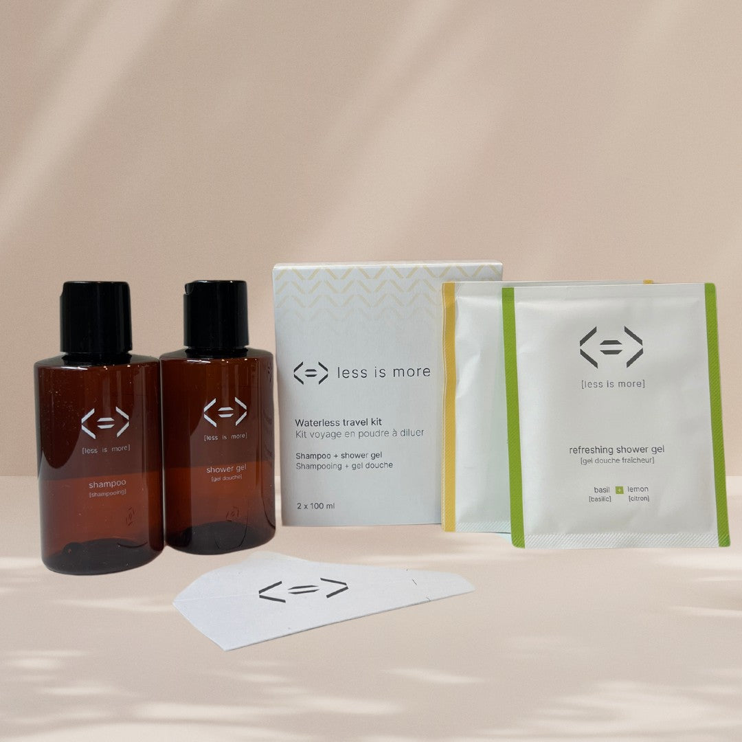 travel kit [shower gel + shampoo]