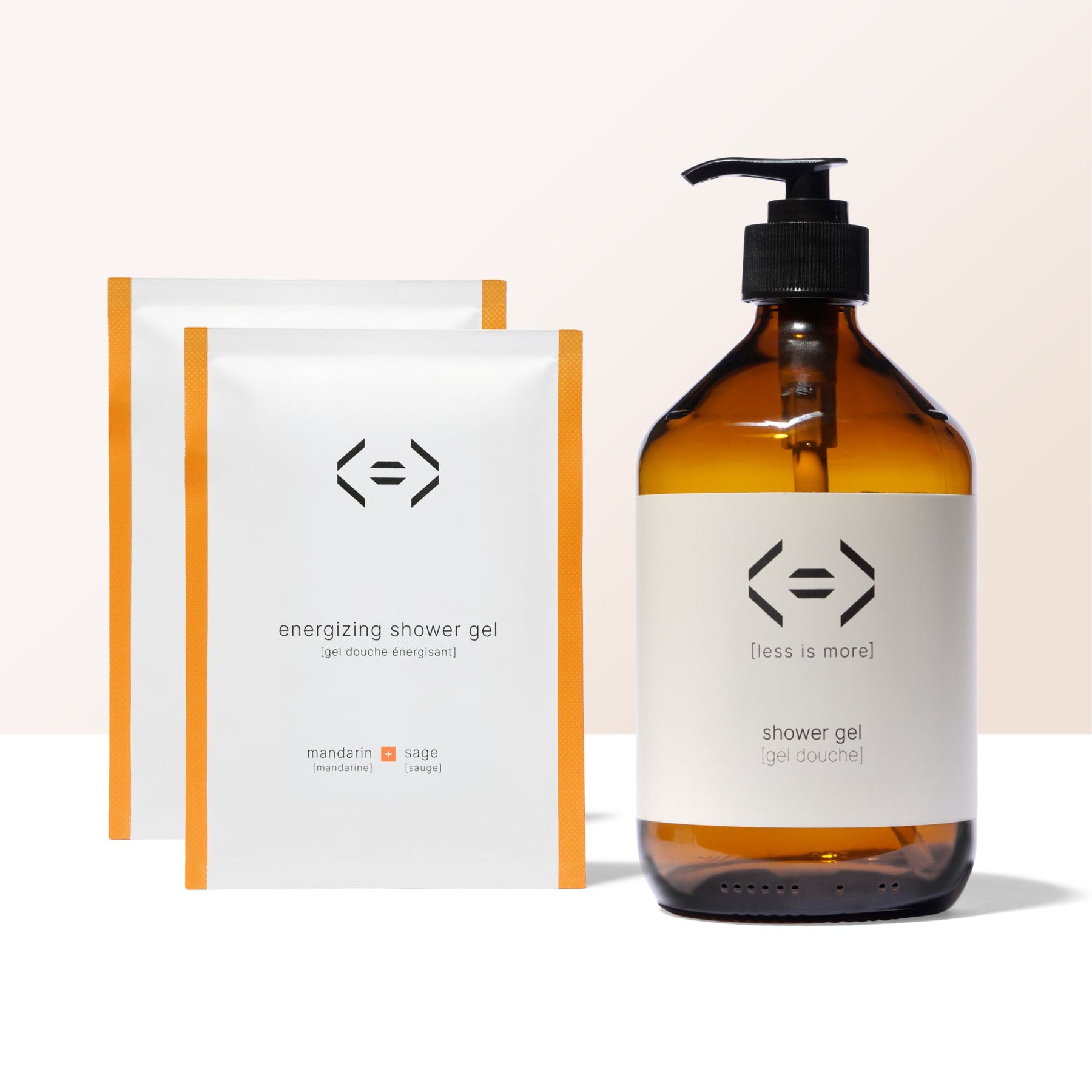 Prestige Edition - energizing shower gel 500 ml [Mandarine + Salbei]