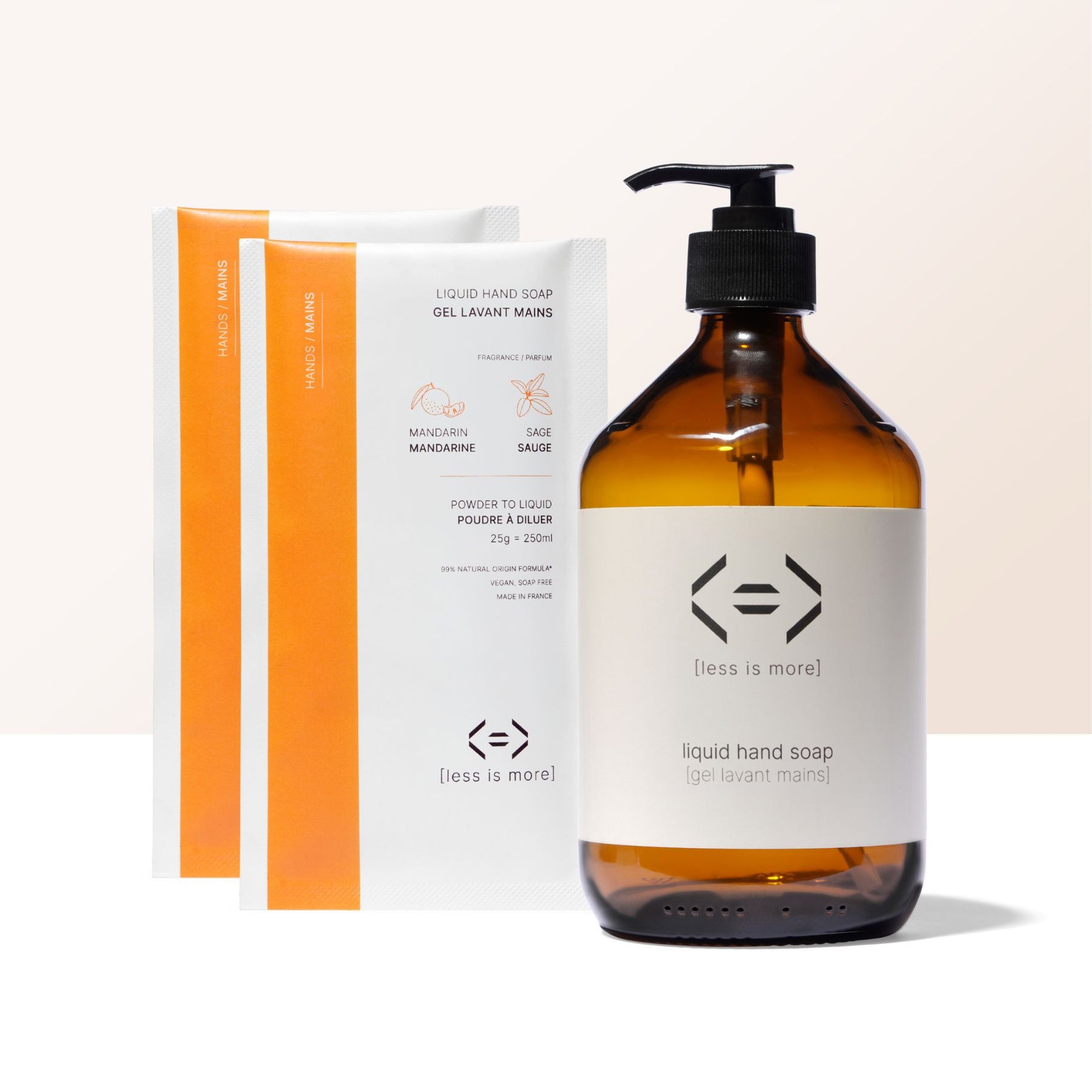 Prestige Edition - Saftige Flüssighandseife 500 ml [Mandarine + Salbei]