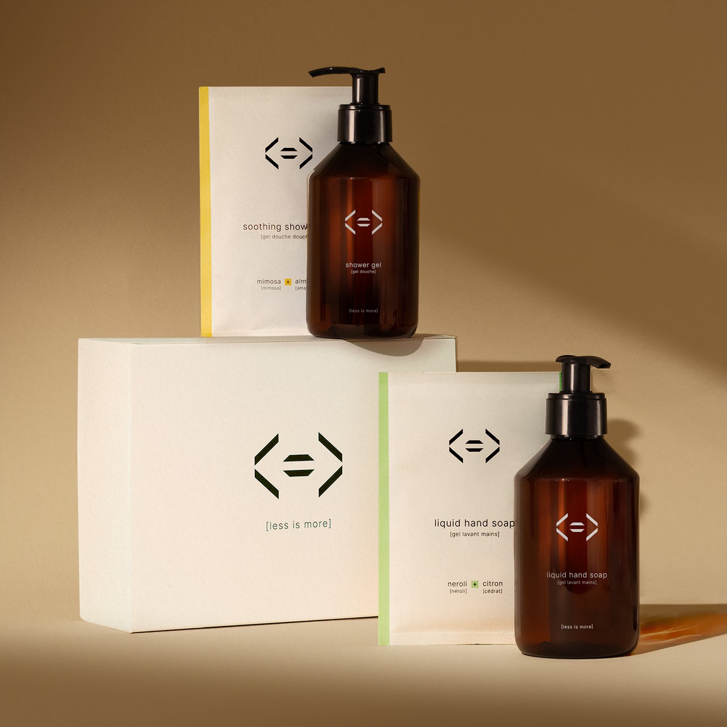 [hand soap + shower gel] zen set