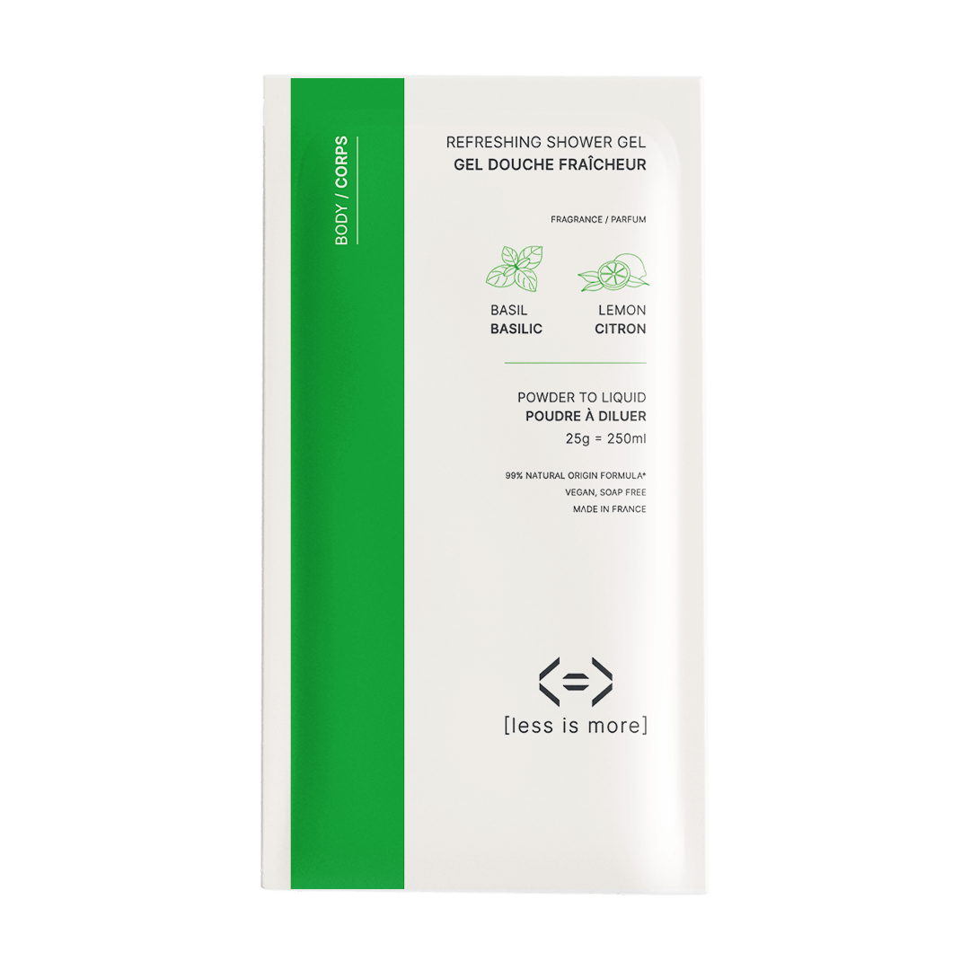 refreshing shower gel [basil + lemon]
