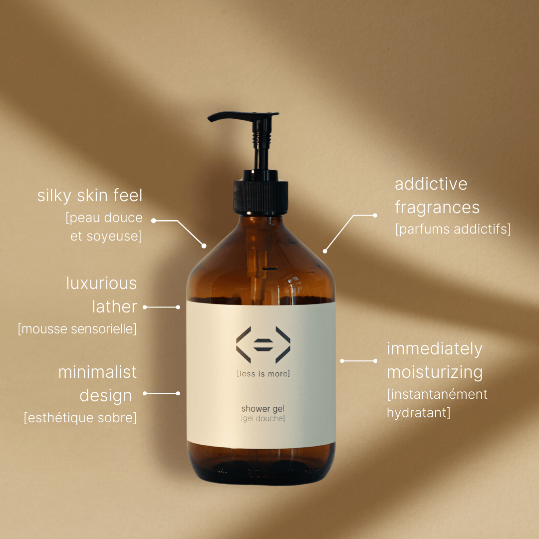 soothing shower gel [mimosa + almond]