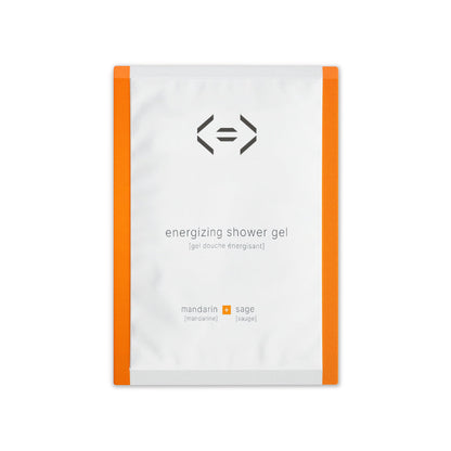 4 recharges gel douche énergie [mandarine + sauge]