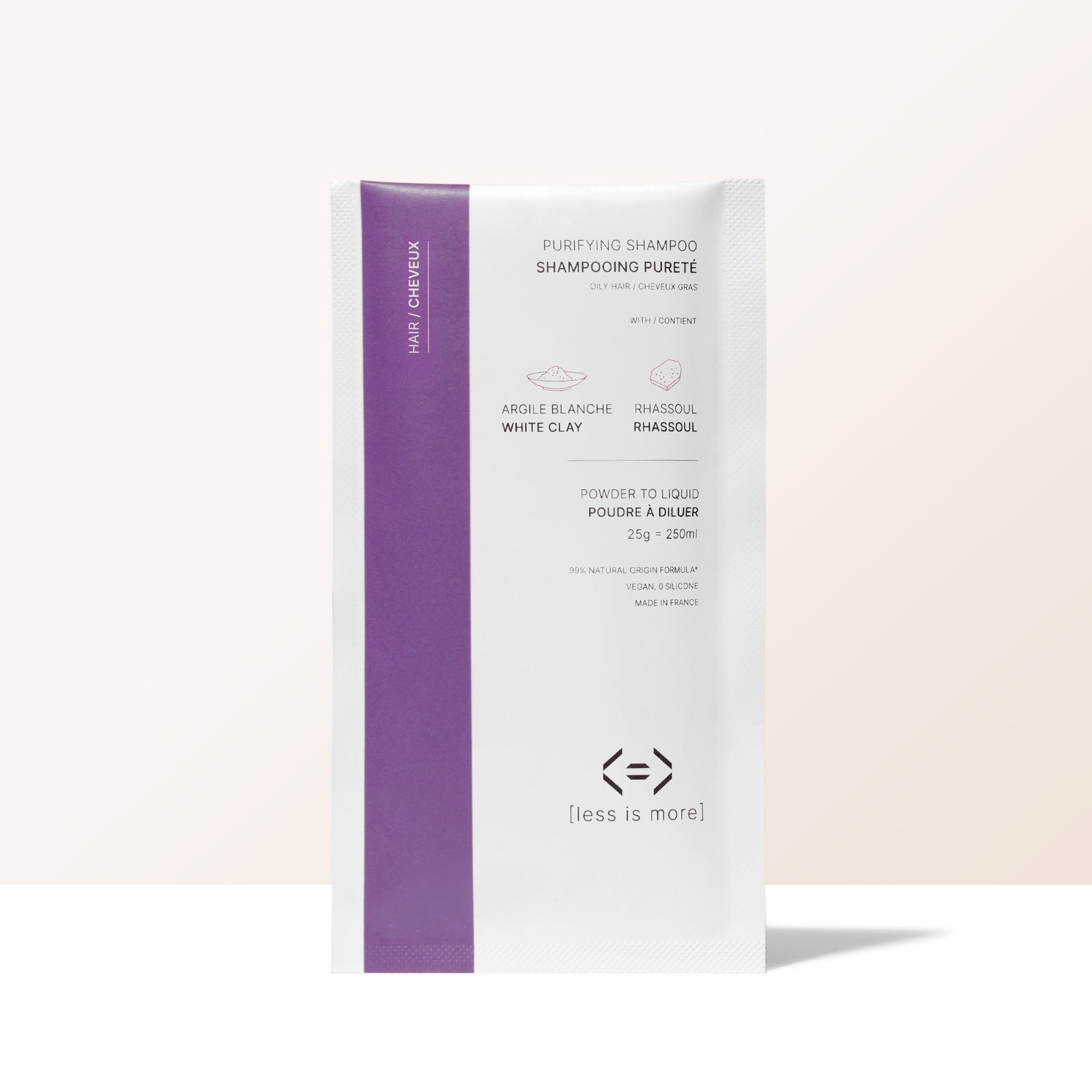 purifying shampoo [weiße Tonerde + Rhassoul] 