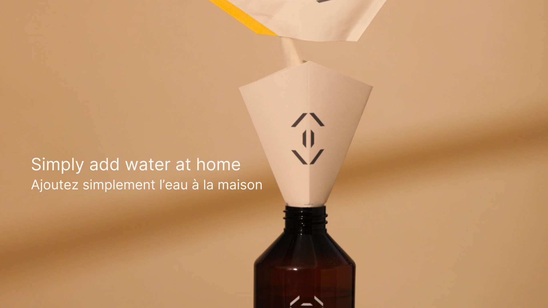 ajoutez l'eau à la maison