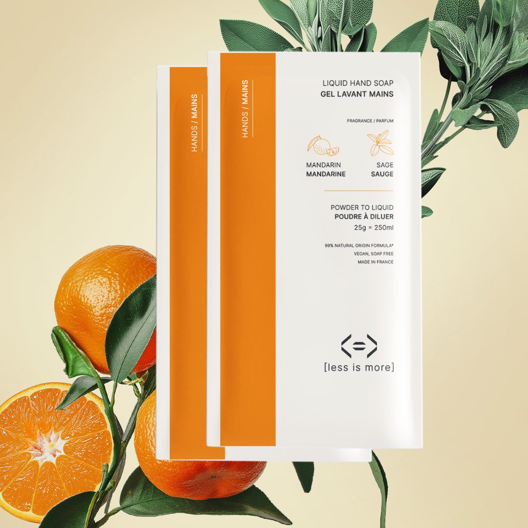 prestige set - juicy liquid hand soap 500 ml [mandarin + sage]