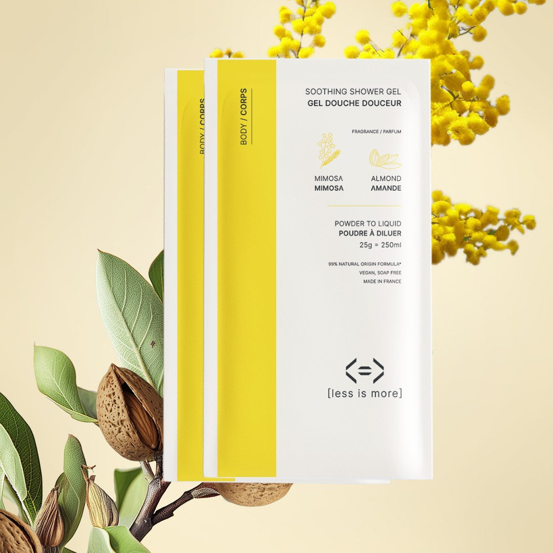 prestige edition - soothing shower gel 500 ml [almond+ mimosa]