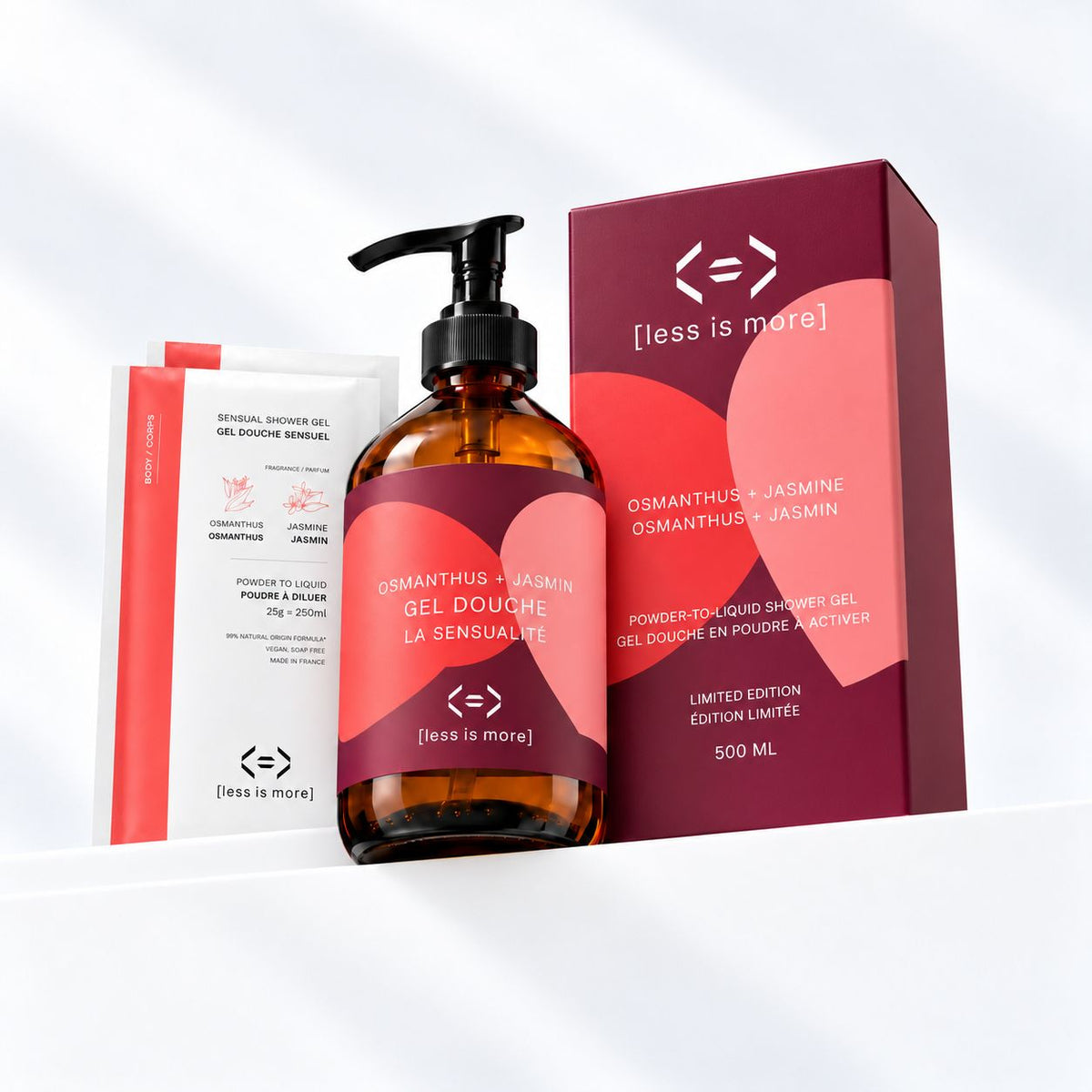 Chromessence Sensuality Shower Gel Prestige Set 500 ml [osmanthus + jasmine]