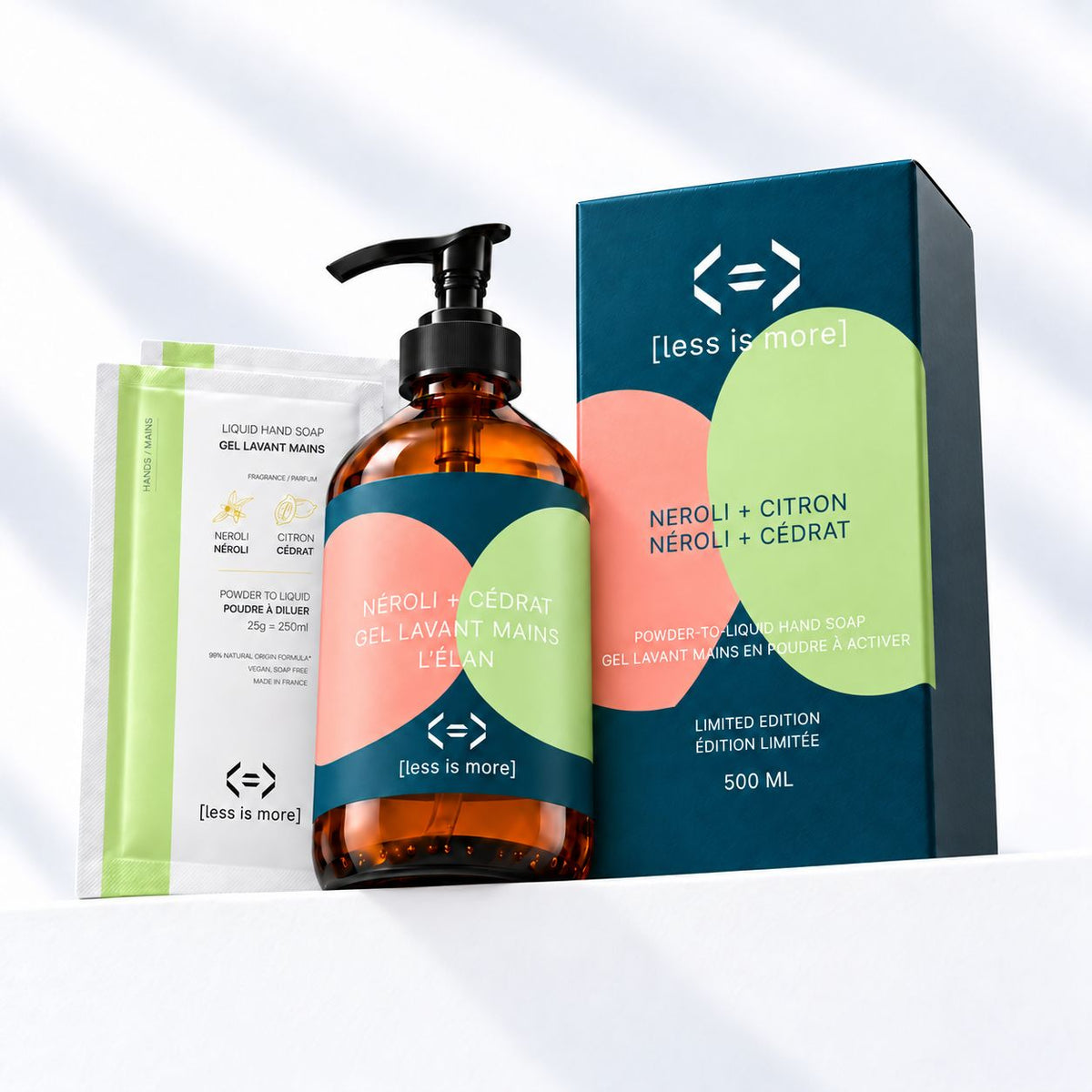 Chromessence Élan gel lavant mains coffret prestige 500 ml [néroli + cédrat]