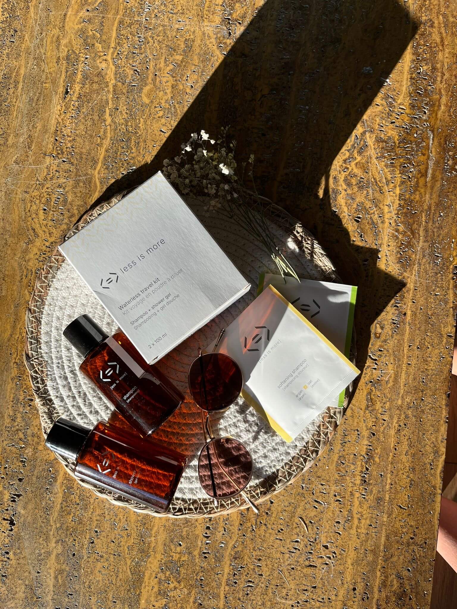 travel kit less is more