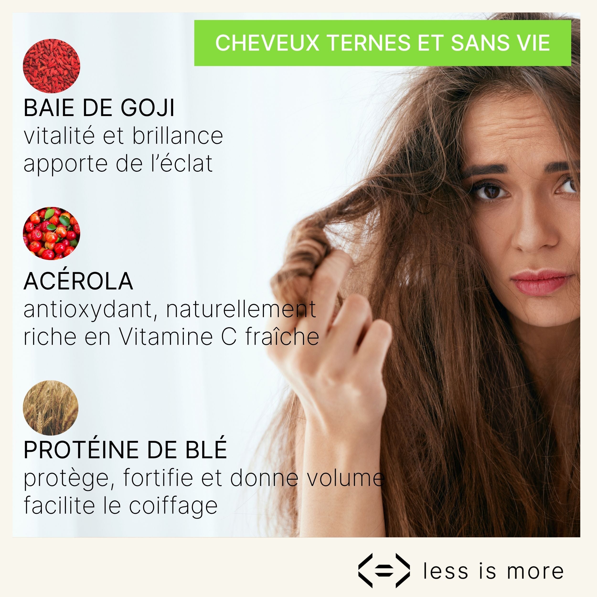 Shampoing vitalité [baie de goji + acérola] 