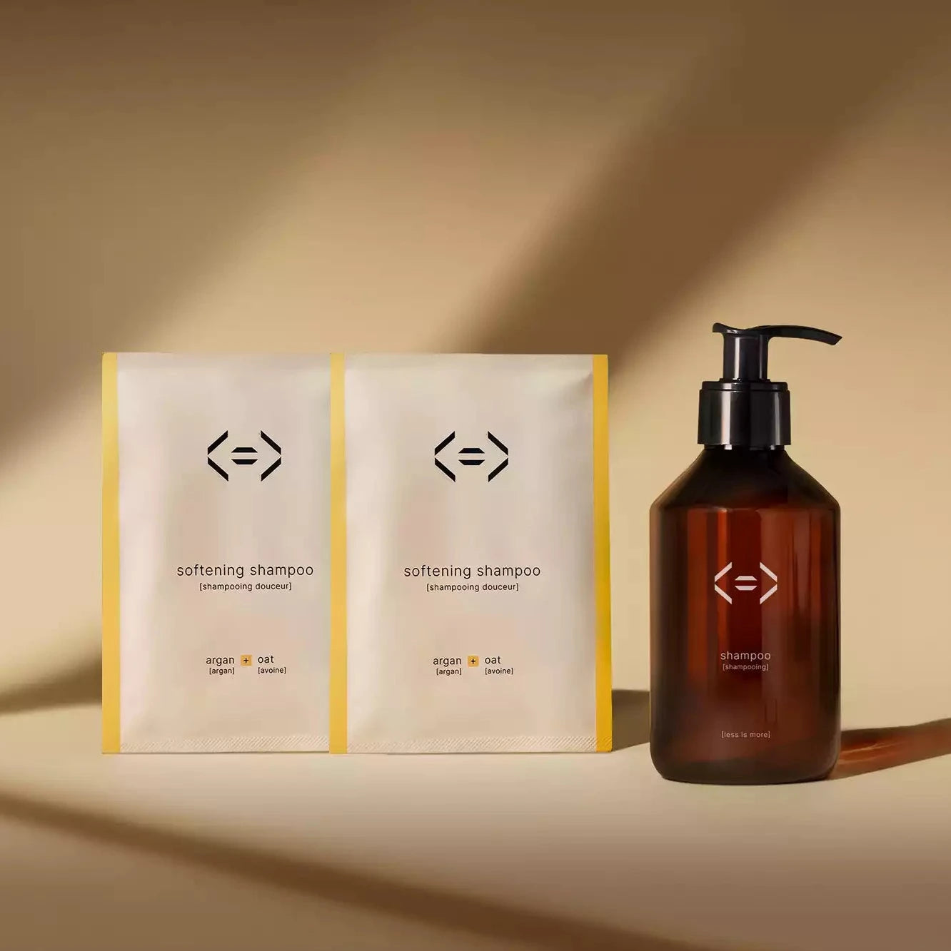Softening shampoo kit