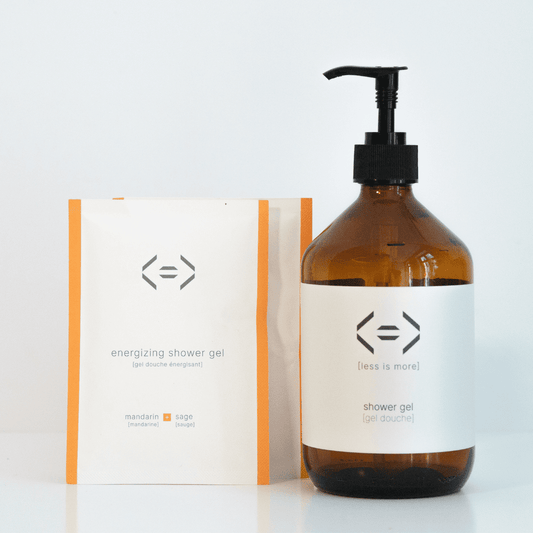 édition prestige - gel douche énergie 500 ml [mandarine + sauge]