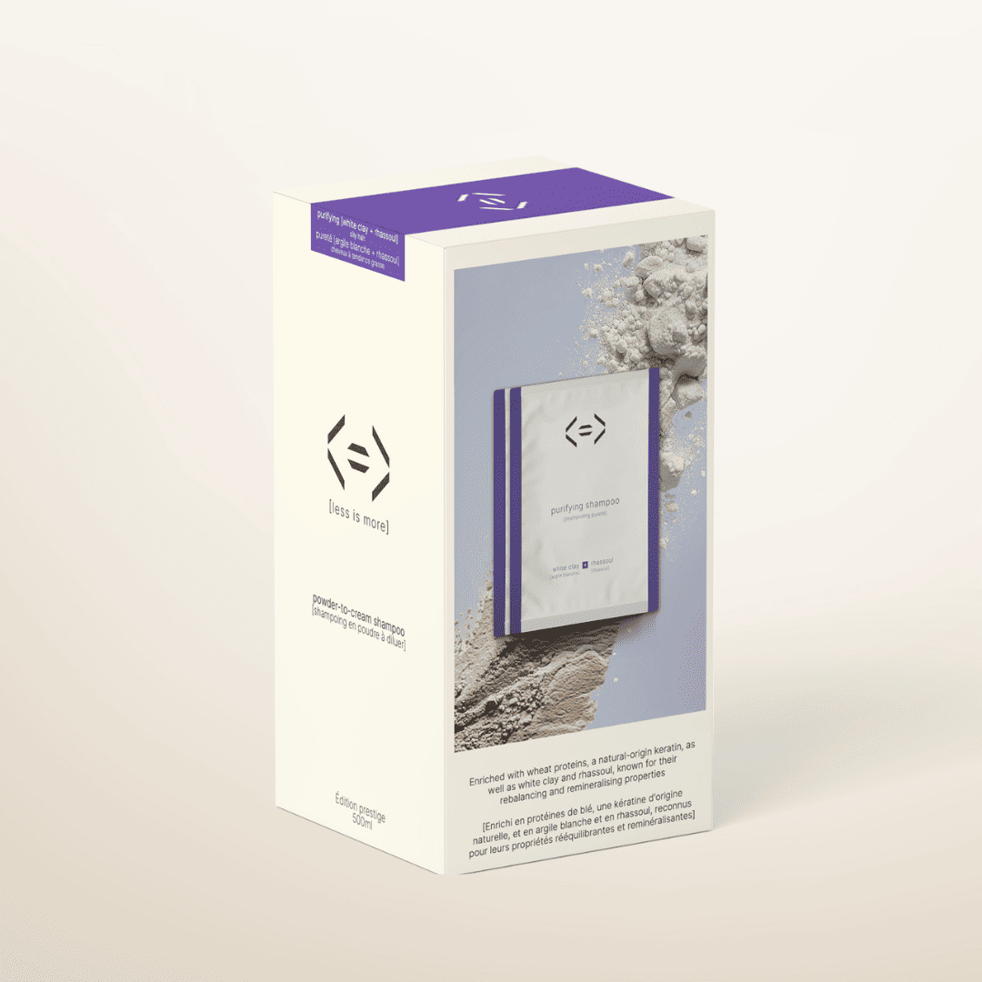 Prestige set - purifying shampoo 500 ml [white clay + rhassoul]