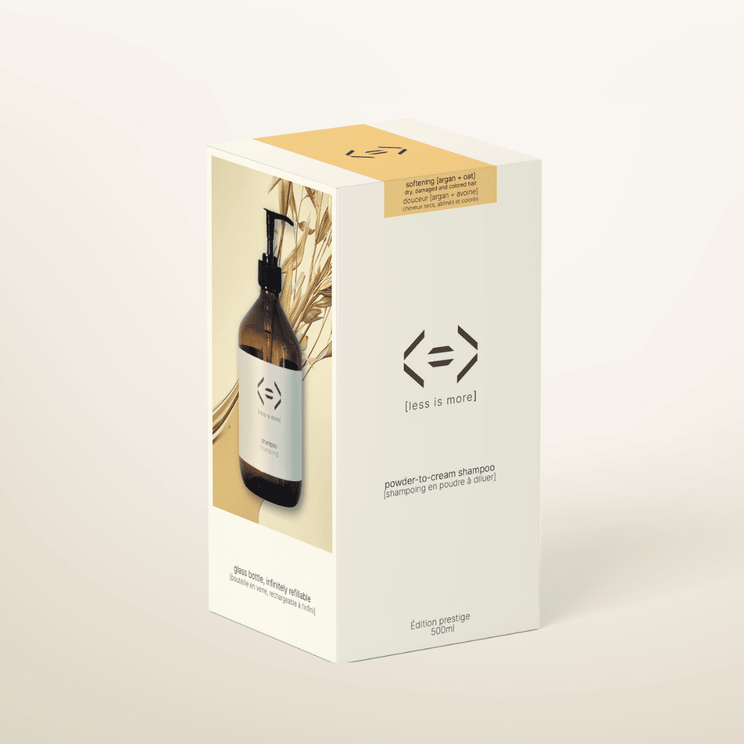 Prestige-Set - softening shampoo 500 ml [Argan+Hafer]