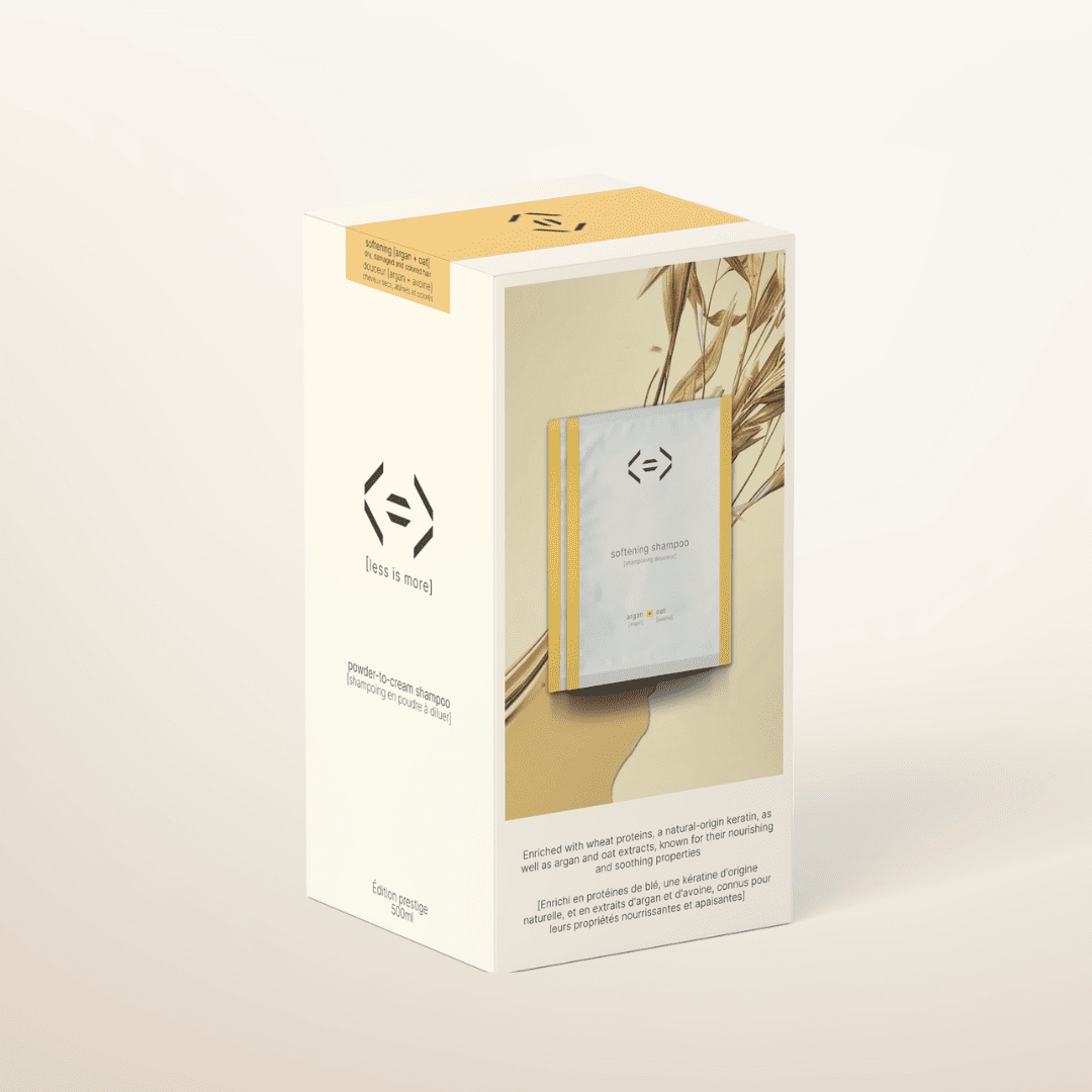 Prestige-Set - softening shampoo 500 ml [Argan+Hafer]